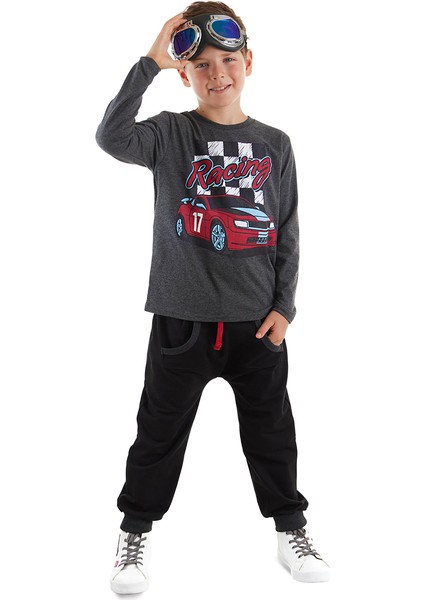 Yarış Erkek Çocuk T-Shirt Pantolon Takım