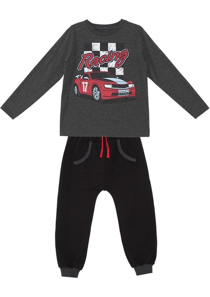 Yarış Erkek Çocuk T-Shirt Pantolon Takım modelleri