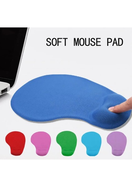 Ofis Çalışma Mousepad Jel Bilek Desteği ile Ergonomik Oyun Mouse Pad