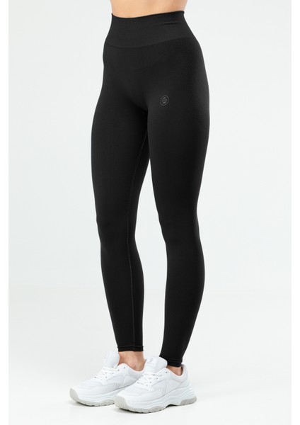 Siyah Slim Fit Yüksek Bel Kadın Tayt SSD0020 fiyatları