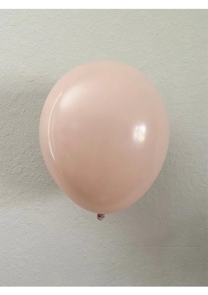 Retro Pink Blush( Pembe Pudra) Pastel Balon 5 Li