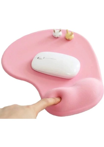 Ofis Çalışma Mousepad Jel Bilek Desteği ile Ergonomik Oyun Mouse Pad