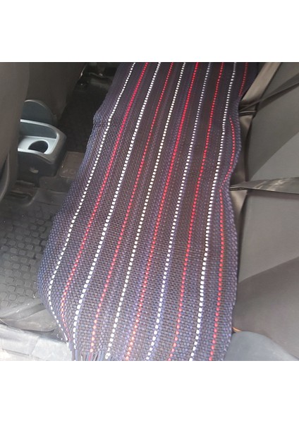 Oto Kilim 3’lü Set Ön ve Arka Koltuk Terletmez Konfor Serme Minder Set %100 Pamuklu Eldokuması fiyatları