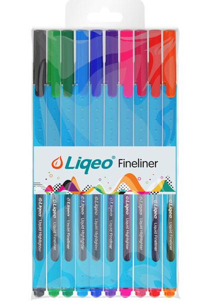 Fineliner Kalem 10 Renk