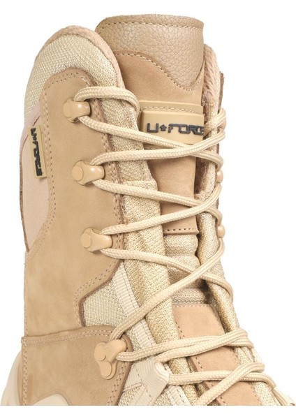 Falcon Su Itici Özellikli Bej Askeri Tactical Outdoor Fermuarlı Nubuk Bot fırsatları