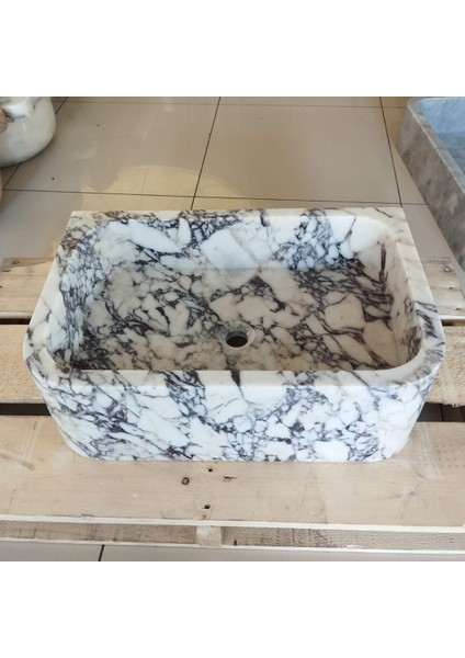 Menekşe Mermer Lavabo