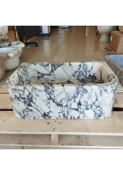 Menekşe Mermer Lavabo