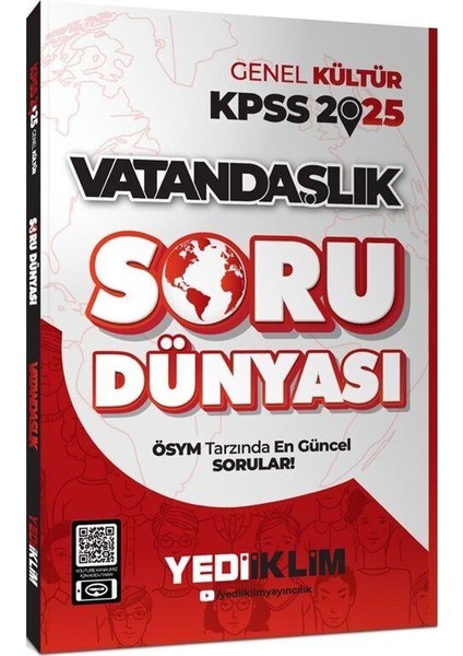 2025 KPSS Genel Kültür Vatandaşlık Soru Dünyası