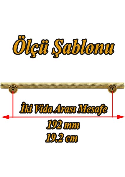 Doruk Kulp 192 mm Altın Gold Metal Mobilya Çekmece Mutfak Dolabı Kulbu modelleri