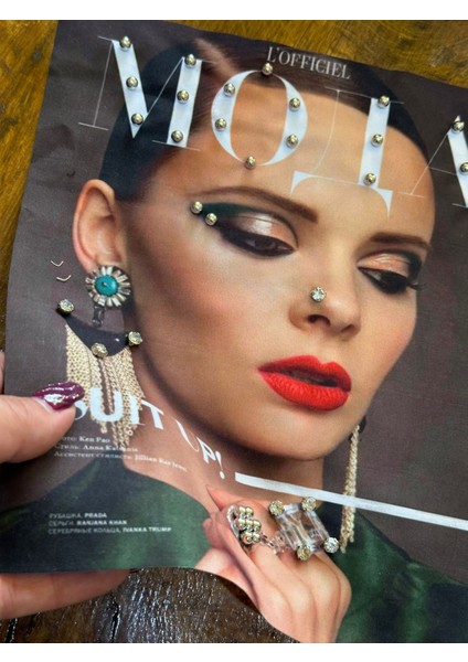 Mola Yazılı Zirkon Taş ve Boncuklu Kadın Arma Dikiş Aplike fiyatları