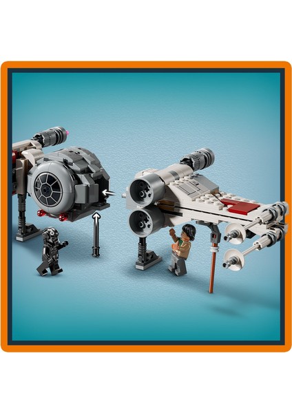® Star Wars™ TIE Fighter ve X-Wing Birleşimi 75393 - 9 Yaş & Üzeri Çocuklar için Yaratıcı Oyuncak Yapım Seti (1063 Parça)