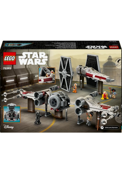 ® Star Wars™ TIE Fighter ve X-Wing Birleşimi 75393 - 9 Yaş & Üzeri Çocuklar için Yaratıcı Oyuncak Yapım Seti (1063 Parça) fırsatları