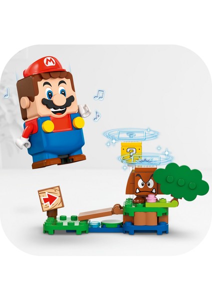 ® Super Mario İnteraktif LEGO® Mario™ ile Maceralar 71439 - 6 Yaş ve Üzeri Çocuklar İçin Yoshi İçeren Oyuncak Araç Yapım Seti (218 Parça)