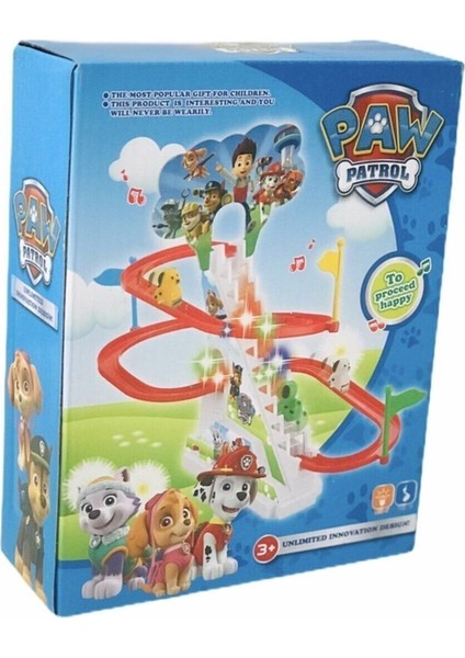 Paw Patrol Döndolaş Yürüyen Merdiven Çıkan Kayan Köpekler Müzikli