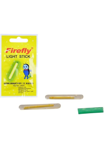 Frefly Fosfor Light Stick 4.5X39MM 2'li Paket