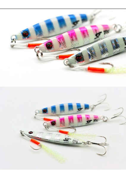 Psycho Sprat Jig 3 Adet ( Turkish Zebra Mix)