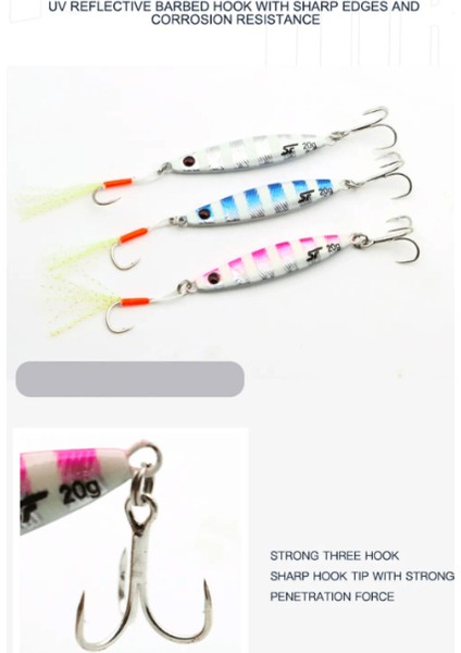 Psycho Sprat Jig 3 Adet ( Turkish Zebra Mix)