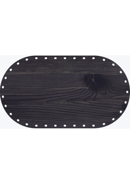 Rattan Plakası Oval 25X14 Rebab 2 Adet