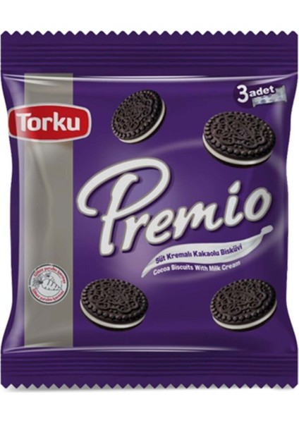 Premio Bisküvi 8 Paket 3*86GR