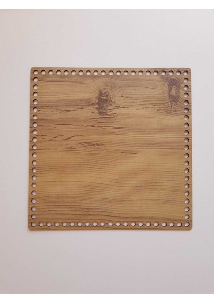 Örgü Plakası Kare 20X20 Keçe 2 Adet