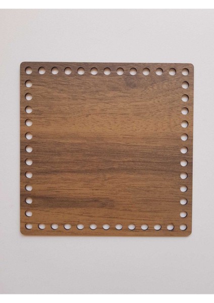 Örgü Plakası Kare 25X25 Tesbih