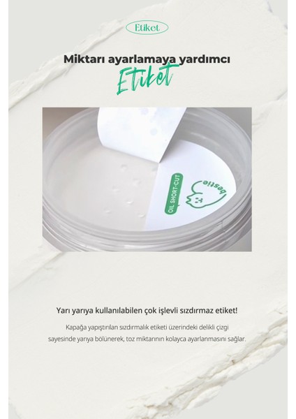 Yağlı Cilt Görünümünü Azaltan ve Pürüzsüz Görünüm Sunan Pudra Peripera Oil Capture Powder