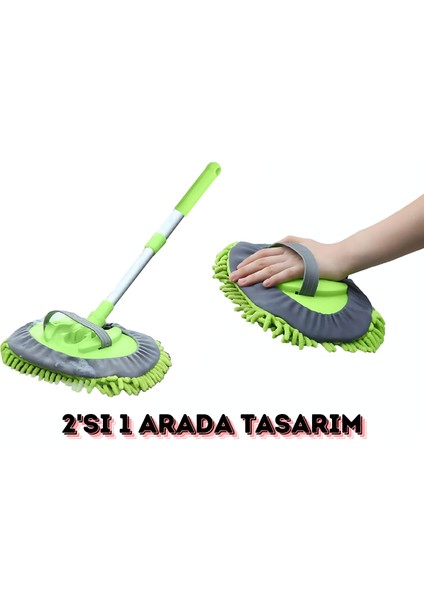 Çok Fonksiyonlu 2si 1 Arada Kaymaz Mikrofiber Araba Yıkama Fırçası fiyatları