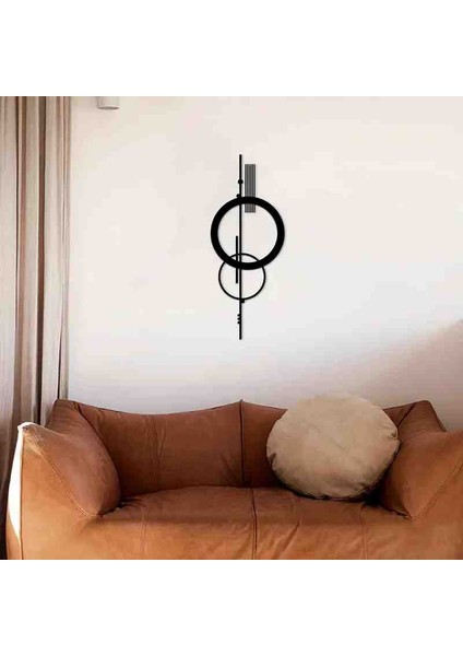 Dekoratif Metal Duvar Dekoru 60x24cm