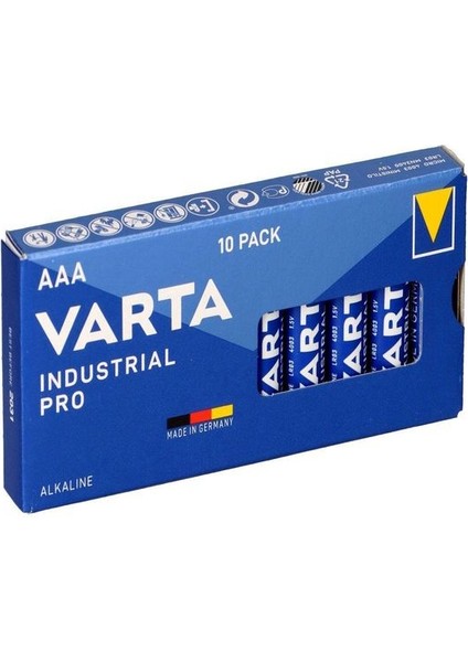4003 Industrial Pro Alkalin Aaa Ince Kalem 10'lu Paket fırsatları