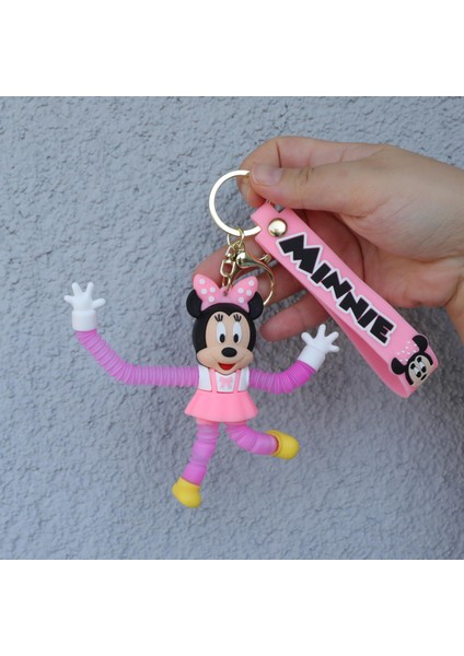 Disney Minnie Mouse Uzayan Anahtarlık ve Çanta Süsü modelleri