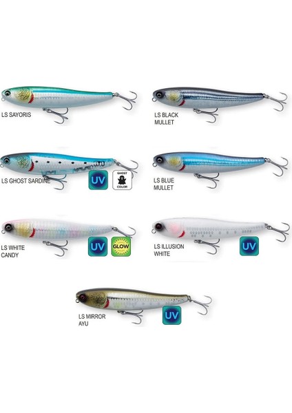 Bullet Mullet 11.2cm 23.5gr Su Üstü Maket Yem