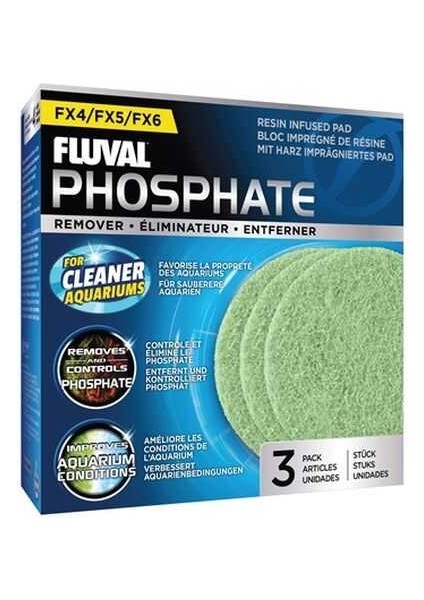 Fluval Fx 4-5-6 Için Phosphate Remover 3 Lü Paket