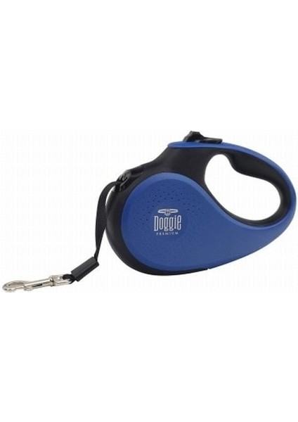 Doggie otomatik Köpek Tasması Soft Seri Small Mavi