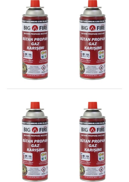 Big Fire 4’lü 227 gr Kartuş Seti