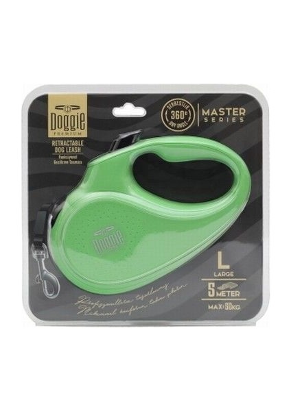 Doggie otomatik Köpek Tasması Master Seri Large Yeşil