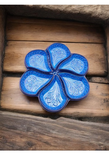 Otantik Desenli 7 Parça Kahvaltılık ve Çerezlik Sunum Seti modelleri