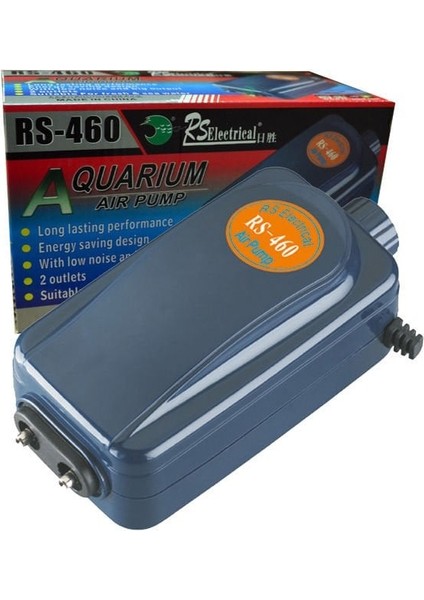 Risheng Hava Motoru Çift Çıkışlı 4,5 Ldk 4,5 W