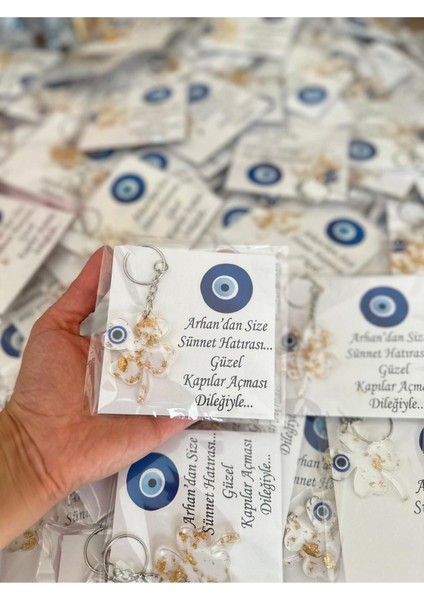 Epoksi Hediyelik Anahtarlık 100 Adet Söz Nikah Düğün Nişan Kına Doğum Günü Organizasyon