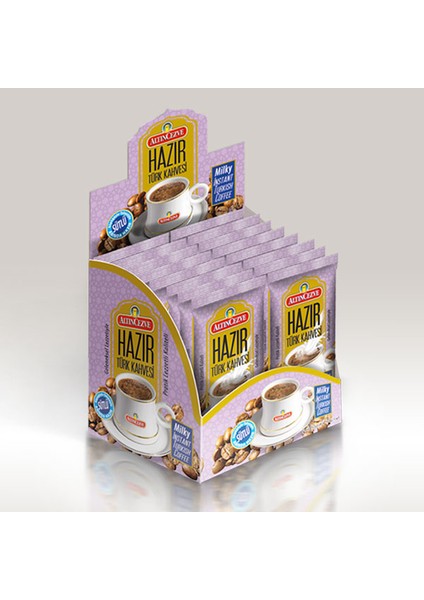Hazır Türk Kahvesi Sütlü-Şekerli (20 Adet x 11 Gr) x 3 Paket