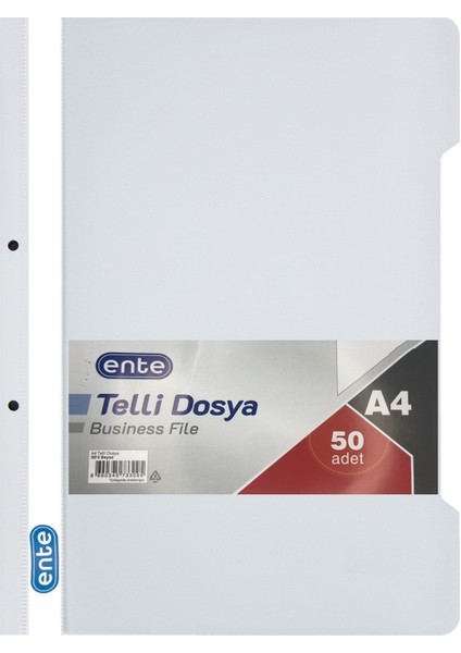 Telli Dosya A4 50'li Beyaz