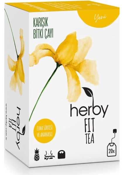 Fit Tea Elma Sirkeli & Ananaslı 20'li