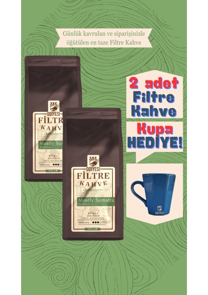 Mostlysumatra Blend Filtre Kahve 2X250GR