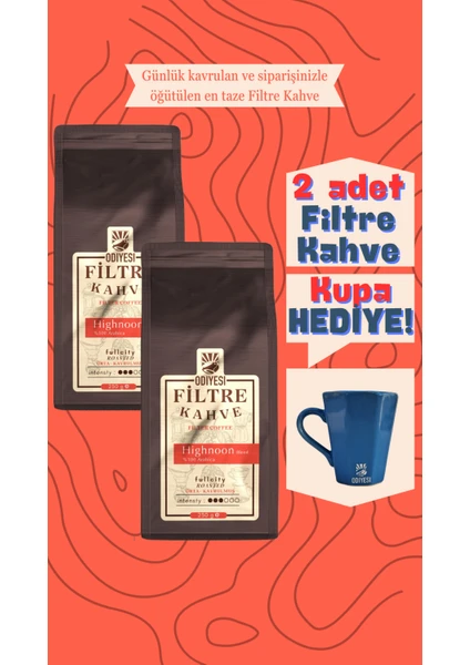 Highnoon Blend Filtre Kahve 2X250G