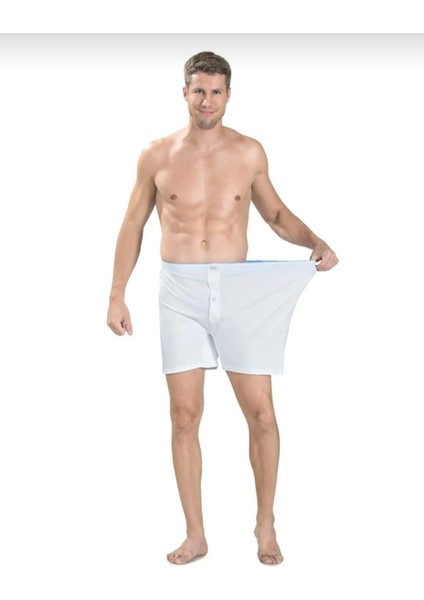 183 Erkek Karışık Renkli Battal Havlu Bel Boxer 3 Adet fırsatları