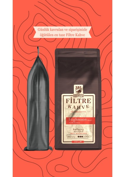 Filtre Kahve Highnoon Blend 250GR