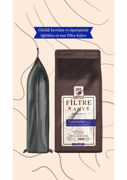 Filtre Kahve Nocturne Blend 250 gr