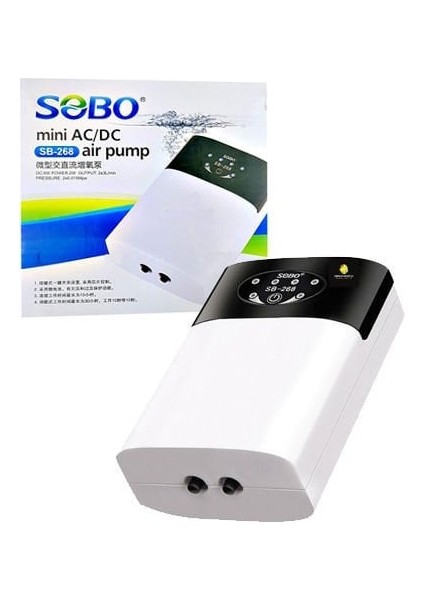 Sobo Hava Motoru Şarjlı Dijital 2W 2x3 Ltmin