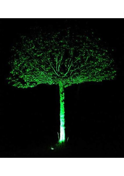 Ledli Siyah Aleminyum Döküm Kasa 10W Yeşil LED Projektör Bahçe Mağaza Bina Giriş Su Geçirmez LED Pr indirimleri