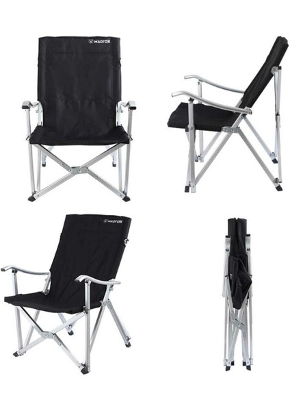 Madfox Dachuan Katlanır Kamp Sandalyesi Siyah fiyatları