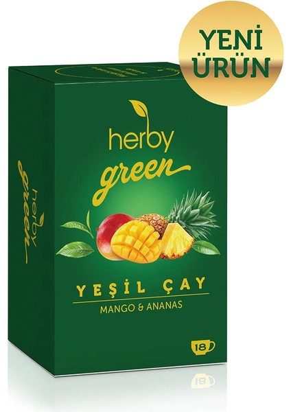 Yeşil Çay Mango & Ananas 18'li
